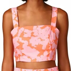 Women's Sanctuary Top Size XXL Pink & Orange Floral